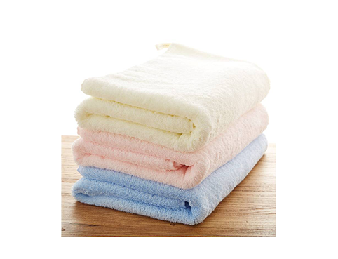 简沃素色纯棉加厚浴巾(单条装)